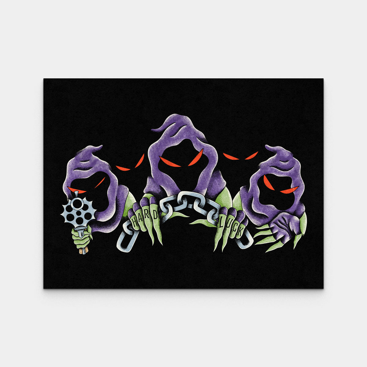 Hard Luck Print